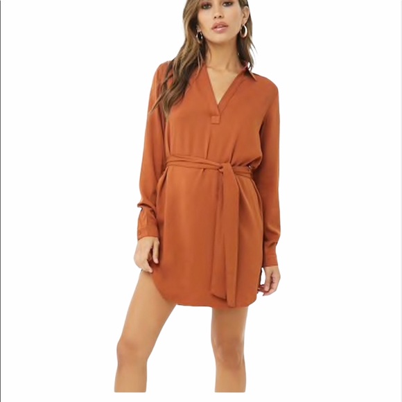 Forever 21 Dresses & Skirts - Belted Shirt Dress